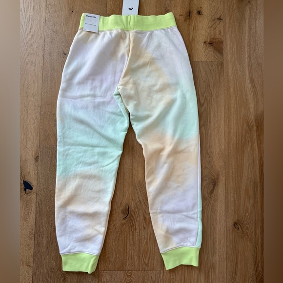 Nike Kids Joggers - Lime and Cream Gradient - Picture 5 of 5